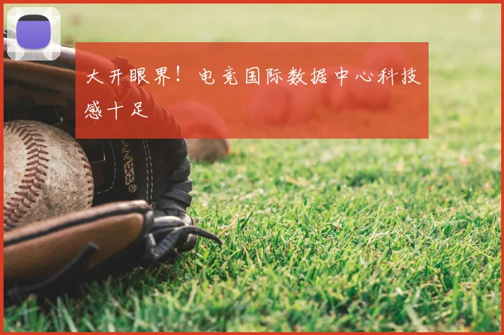 大开眼界!电竞国际数据中心科技感十足